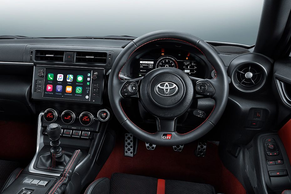 Dashboard View of GR 86