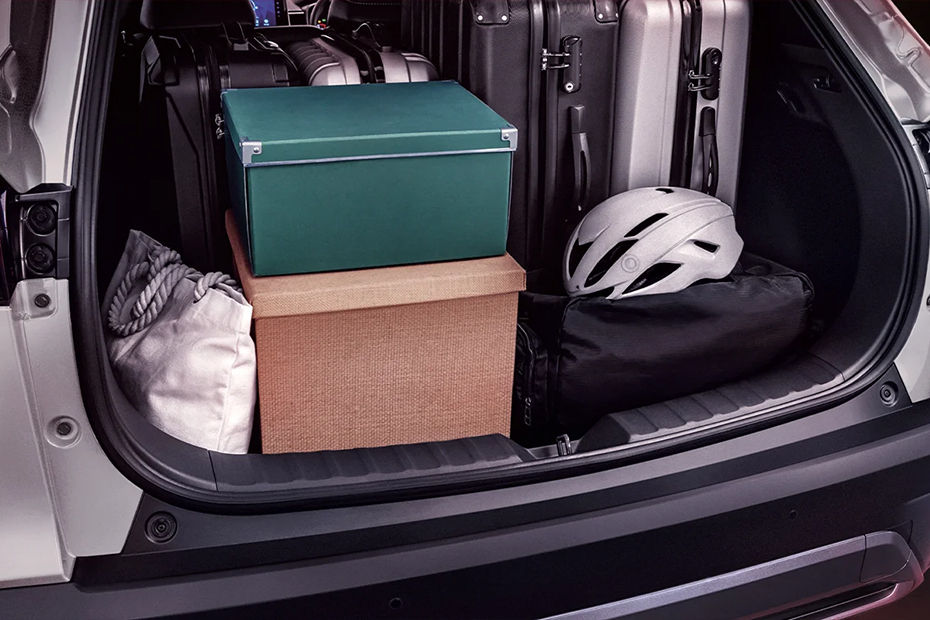 Storage Closer View of Toyota Corolla Cross Hybrid Storage Closer View of Toyota Corolla Cross Hybrid