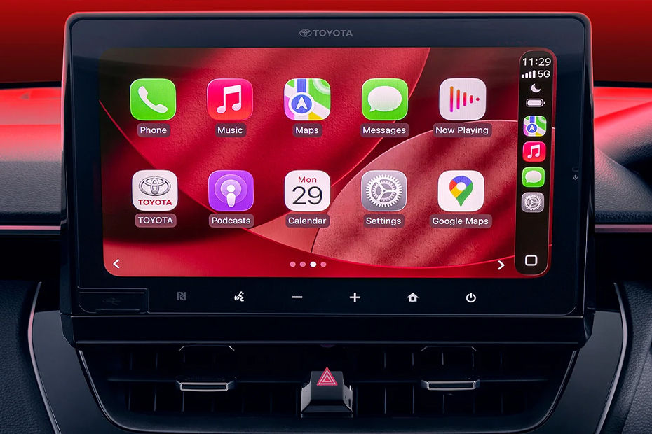 Corolla Cross Hybrid touch screen Corolla Cross Hybrid touch screen