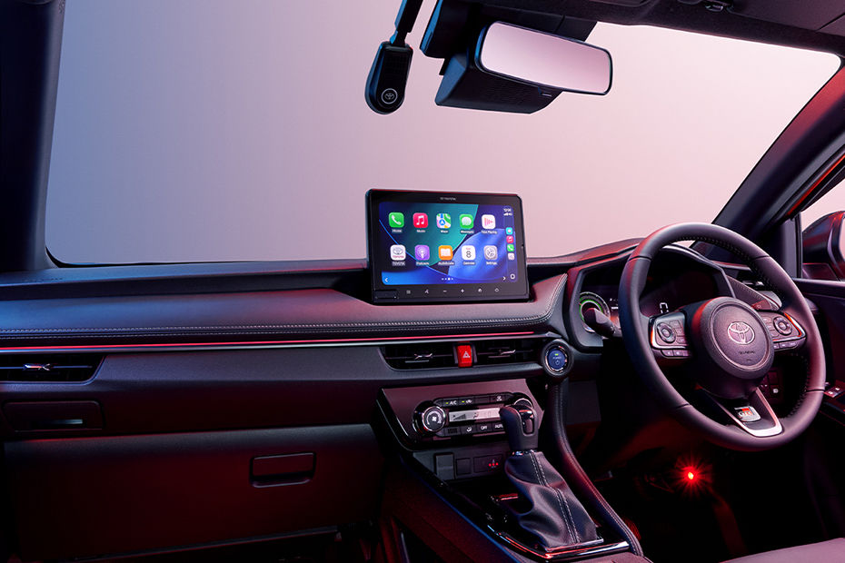 Dashboard View of Vios HEV GR Sport