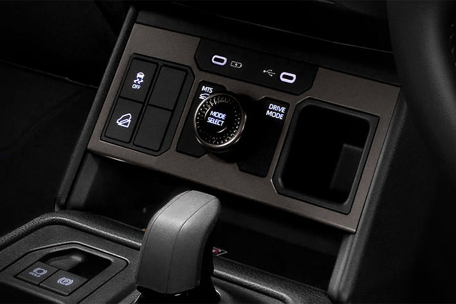 Center Controls of Toyota Hilux BEV