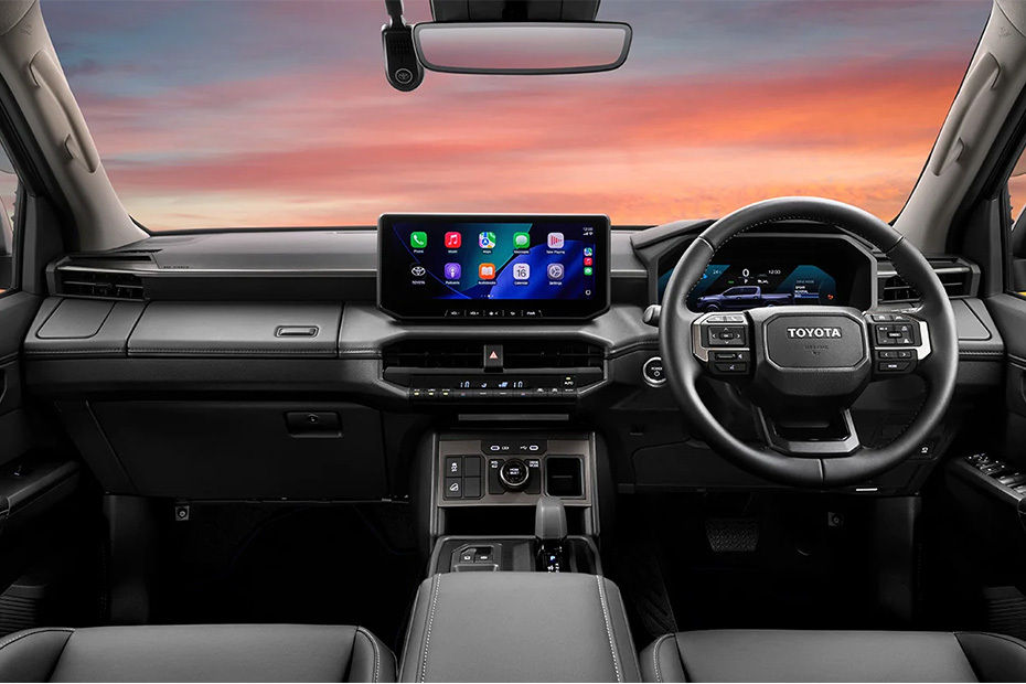 Dashboard View of Hilux BEV