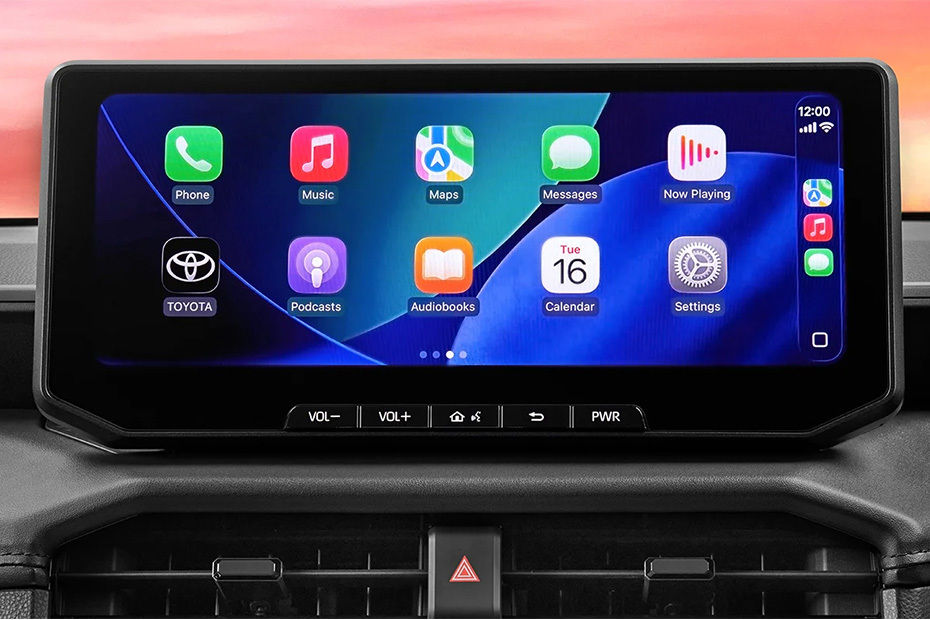 Hilux BEV touch screen