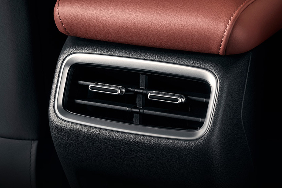 X50 Rear AC Controls X50 Rear AC Controls