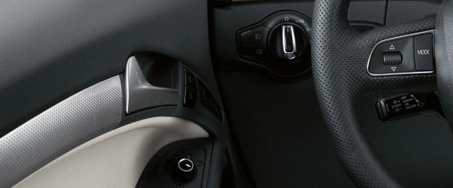 door handle interior of Audi A5 Coupe