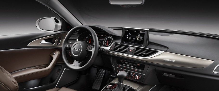 Dashboard View of A6 Saloon