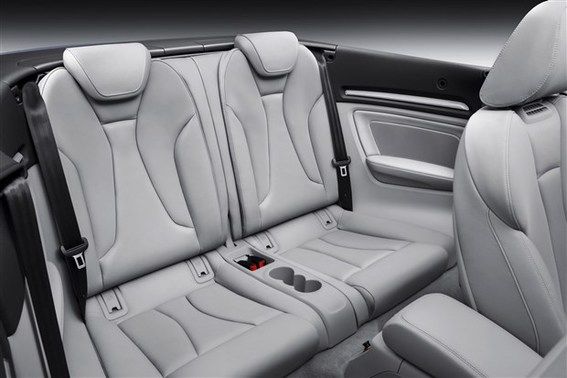 Audi A3 Cabriolet Rear Seats
