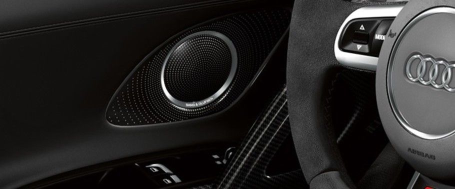 Speakers View of Audi R8 Speakers View of Audi R8