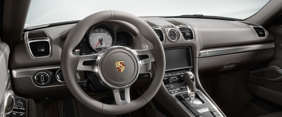 Dashboard View of Cayman S