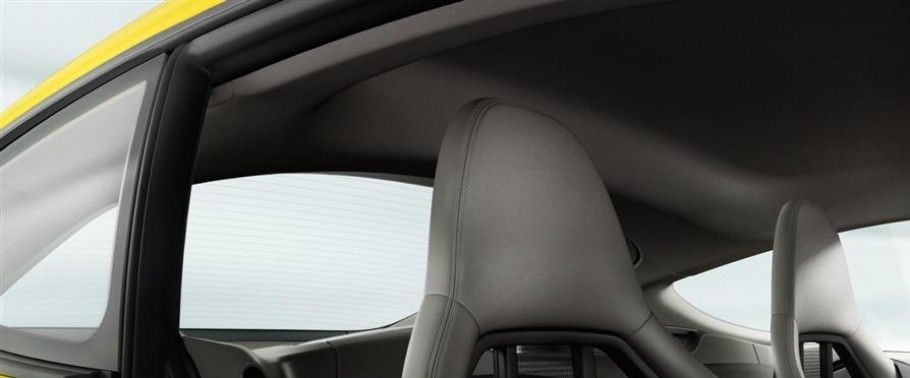 Cayman S Front Seat Headrest