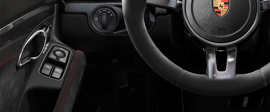 Porsche Cayman GTS Drivers Side In Side Door Controls Porsche Cayman GTS Drivers Side In Side Door Controls