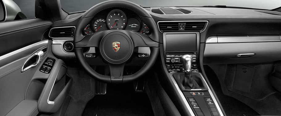 Dashboard View of 911 Carrera