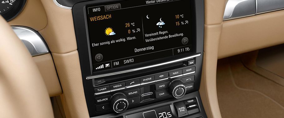 911 Carrera S Cabriolet touch screen 911 Carrera S Cabriolet touch screen