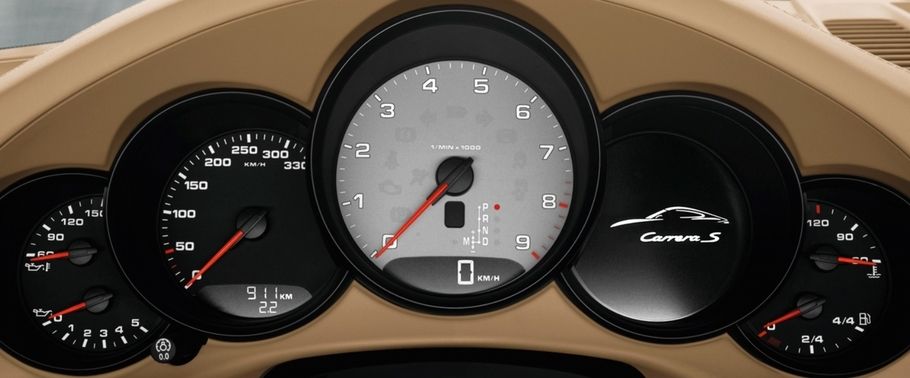 911 Carrera 4S TachoMeter