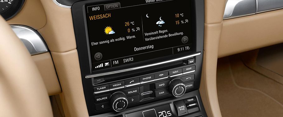 911 Carrera 4S Cabriolet touch screen 911 Carrera 4S Cabriolet touch screen
