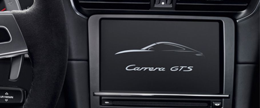 911 Targa 4 GTS touch screen