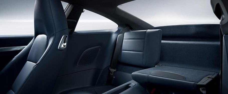 Folding Seats of Porsche 911 Turbo S