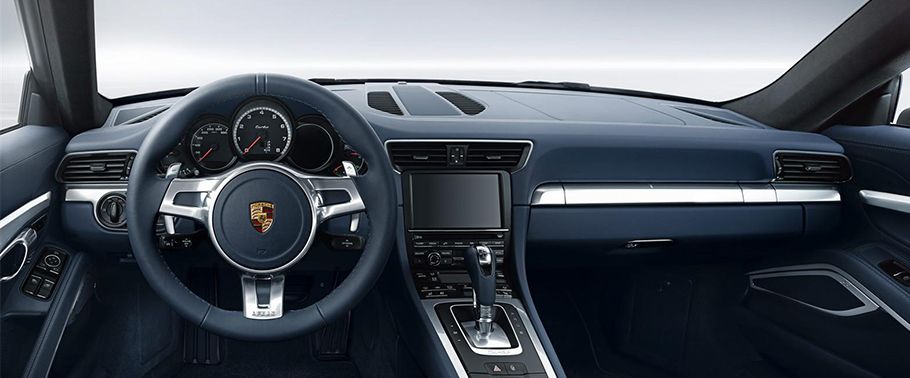 Dashboard View of 911 Turbo Cabriolet Dashboard View of 911 Turbo Cabriolet