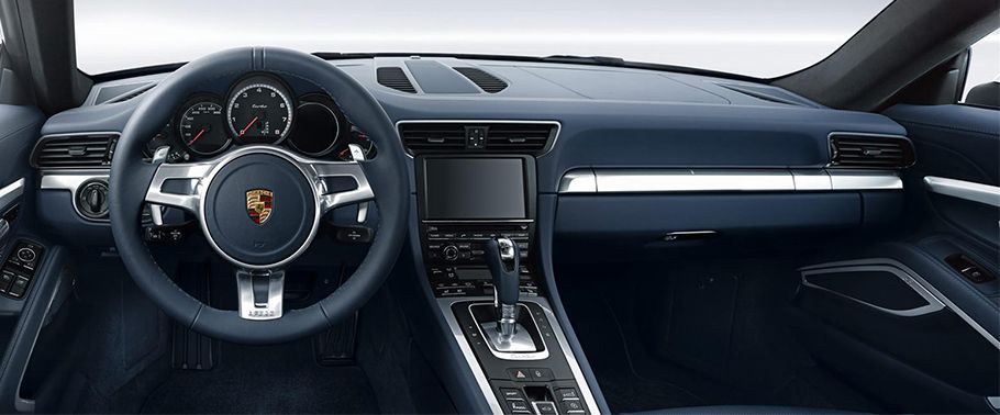 Dashboard View of 911 Turbo S Cabriolet Dashboard View of 911 Turbo S Cabriolet