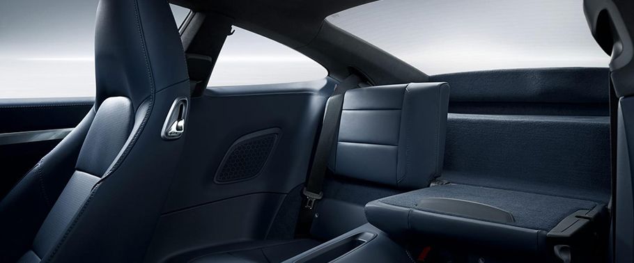 Folding Seats of Porsche 911 Turbo S Cabriolet Folding Seats of Porsche 911 Turbo S Cabriolet