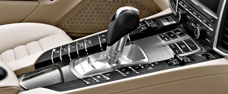 Center Controls of Porsche Panamera S E-Hybrid Center Controls of Porsche Panamera S E-Hybrid