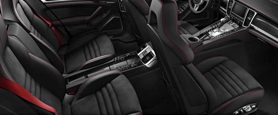 Porsche Panamera GTS Front And Rear Seats Together