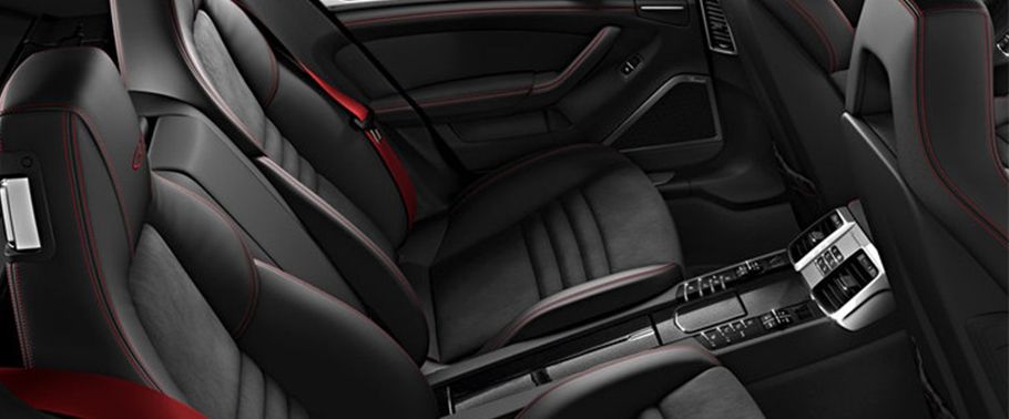 Porsche Panamera Turbo Rear Seats