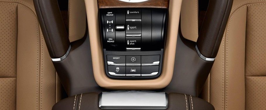 Center Controls of Porsche Cayenne Diesel Center Controls of Porsche Cayenne Diesel