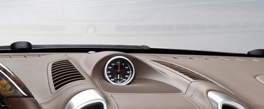 clock in Porsche Cayenne S clock in Porsche Cayenne S