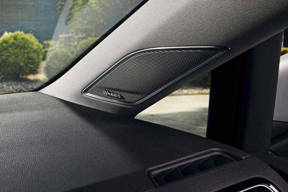 Speakers View of Volkswagen Golf Speakers View of Volkswagen Golf