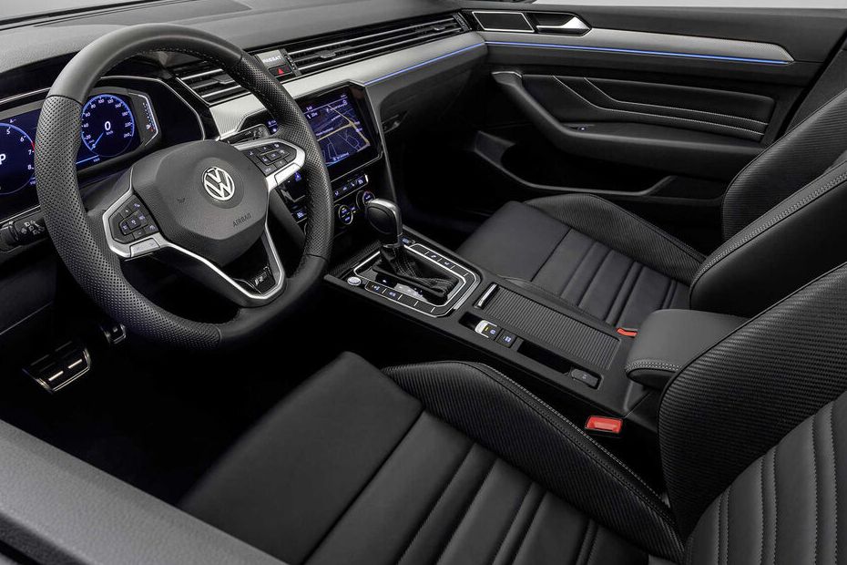 Dashboard View of Passat R-Line
