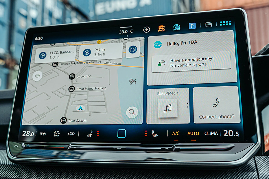 Golf R-Line gps navigator