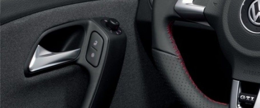 door handle interior of Volkswagen Polo GTI door handle interior of Volkswagen Polo GTI
