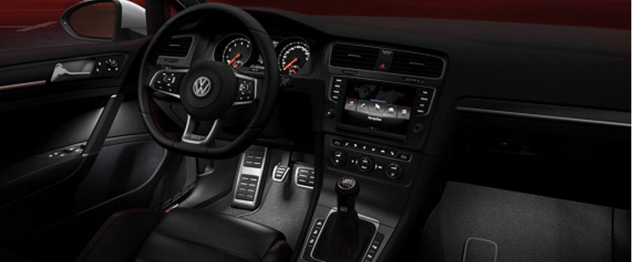 Dashboard View of Golf GTI (2016-2021)