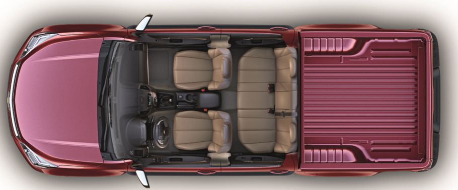 Chevrolet Colorado Muscle Power Front And Rear Seats Together