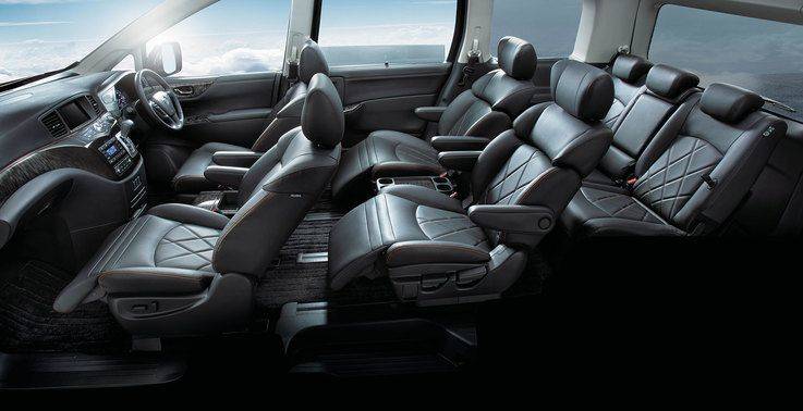 Nissan Elgrand Interior, Exterior & colour Images Malaysia