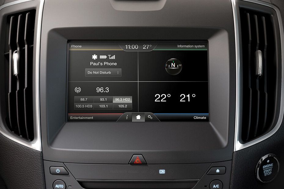 Front AC Controls of Ford S-Max Front AC Controls of Ford S-Max