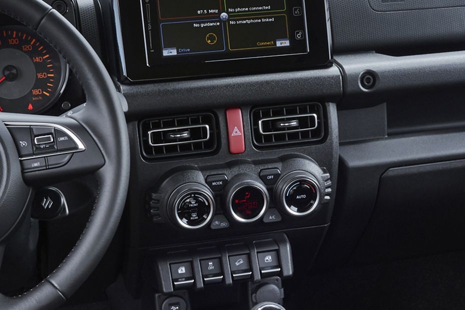 Front AC Controls of Suzuki Jimny Front AC Controls of Suzuki Jimny