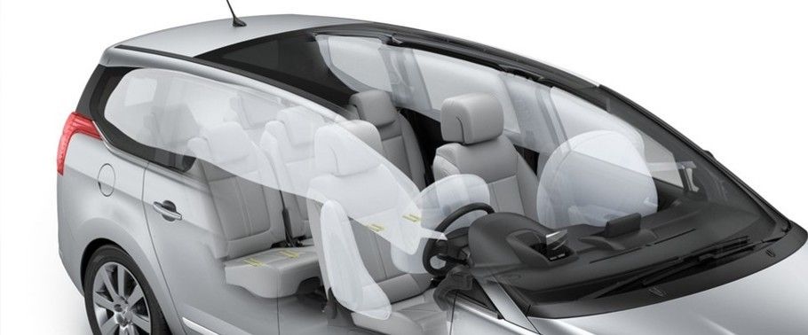 Peugeot 5008 (2015-2016) AirBags View Peugeot 5008 (2015-2016) AirBags View
