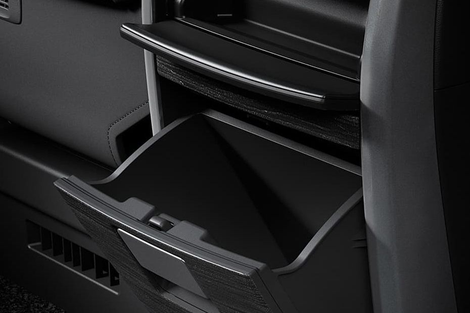 Lexus LM Glove Box Open