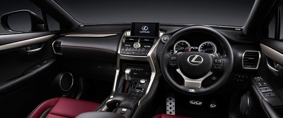 Dashboard View of NX F Sport