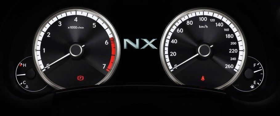 NX F Sport TachoMeter