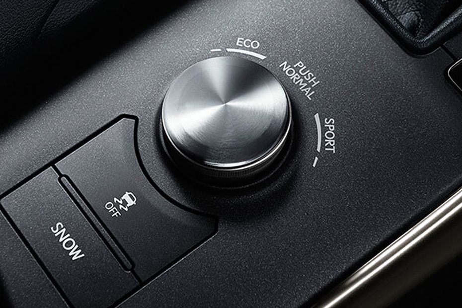 Center Controls of Lexus IS