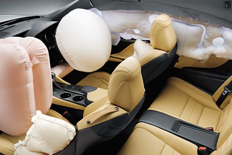 Lexus RC AirBags View Lexus RC AirBags View