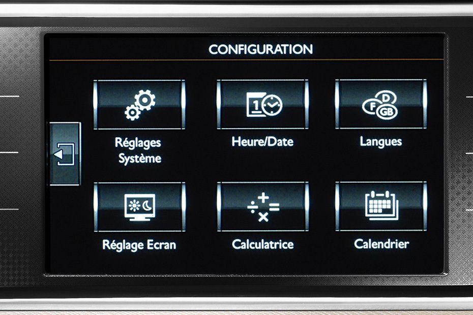 C4 Picasso touch screen