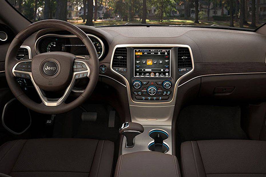 Dashboard View of Grand Cherokee Dashboard View of Grand Cherokee