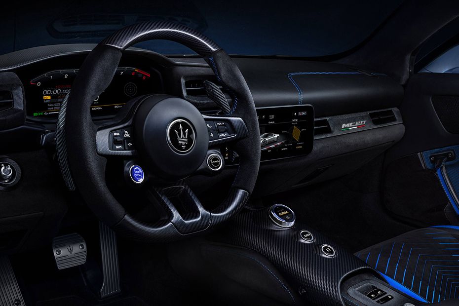 Dashboard View of MC20 Dashboard View of MC20