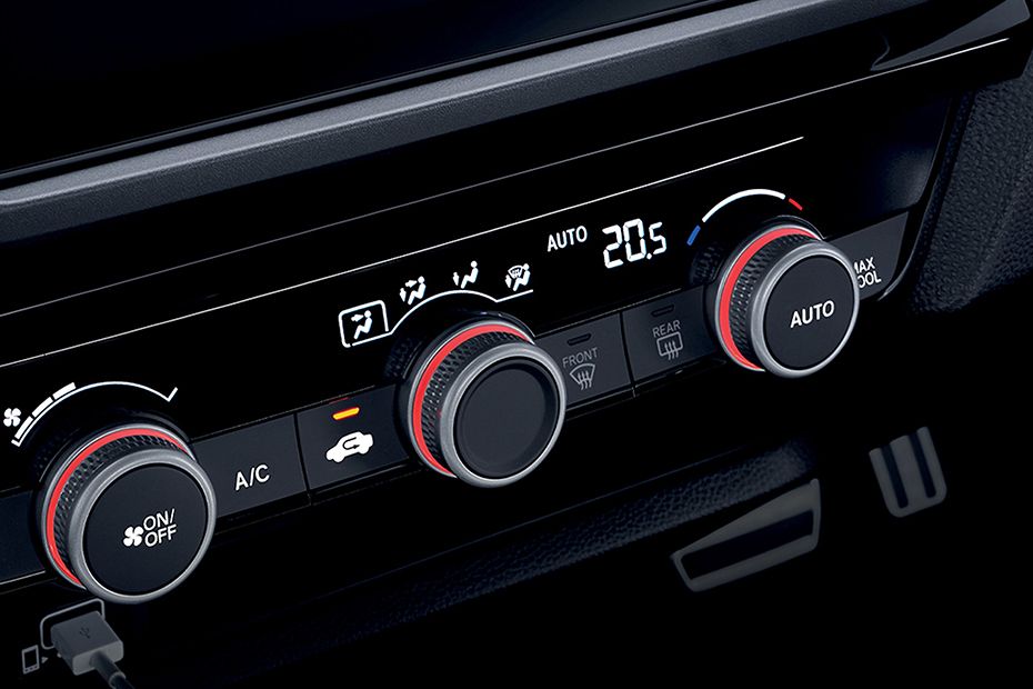 Front AC Controls of Honda City Front AC Controls of Honda City