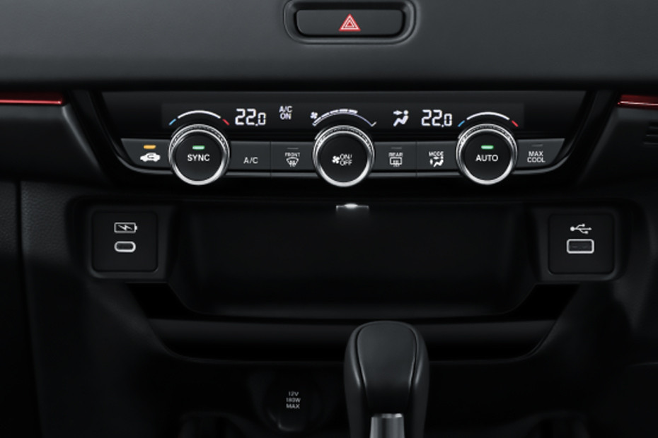 Front AC Controls of Honda HR-V