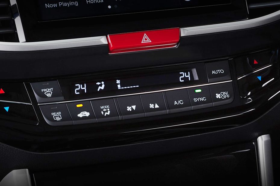Side AC Controls of Honda Accord (2016-2019)